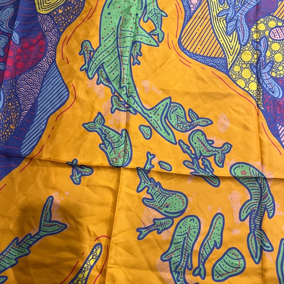 Jim Weaver Vintage Silk Scarf - Picture 10 of 11